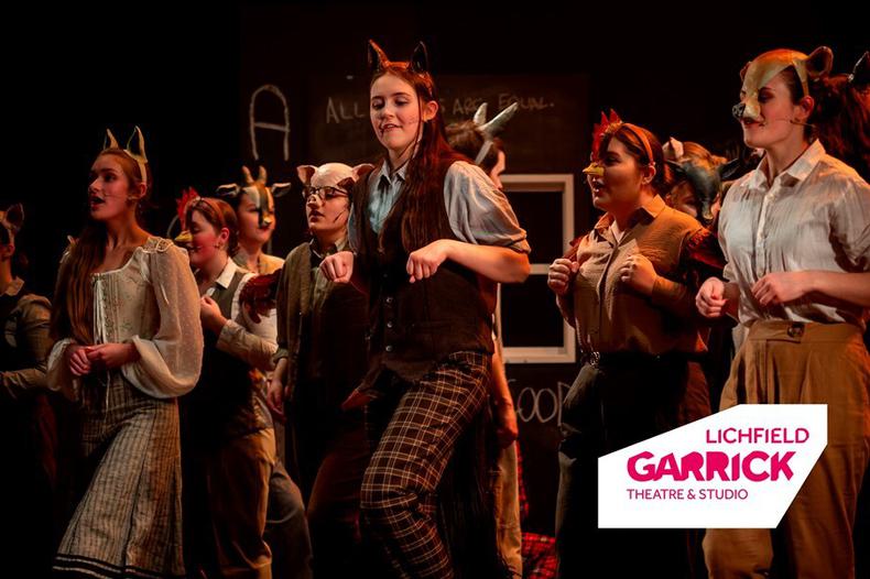 Young Garrick Lichfield Banner artwork