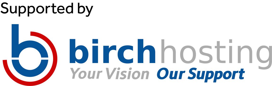 Logo for sponsor Birch Hosting