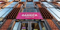 An extrernal photo of the Box Office entrance of the Lichfield Garrick