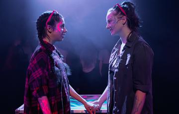 Production Image of Romeo & Juliet Young Garrick Performance.