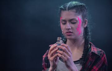 Production Image of Romeo & Juliet Young Garrick Performance.