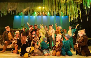 Production Image of Wind in the Willows Community Musical Performance.