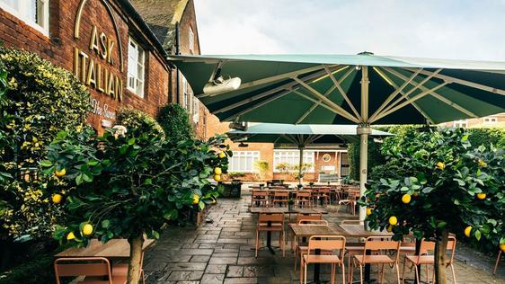 Extrebal seating at ASK Italian restaurant in Lichfield